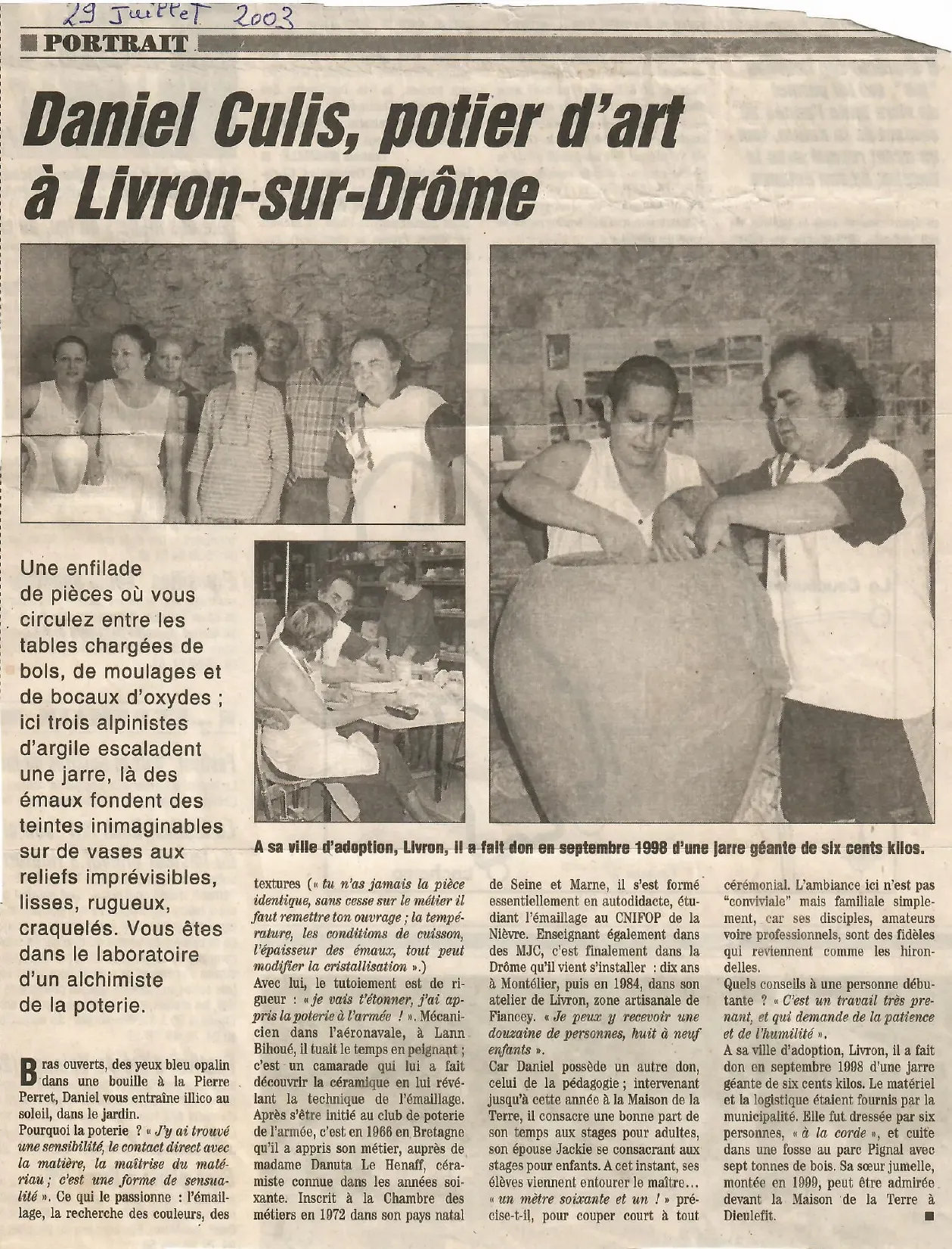 2003 Dauphiné libéré 20,5
